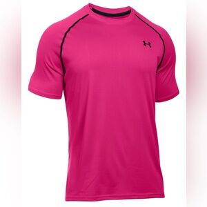 Under Armour HeatGear Pink/Fuchsia Performance Tee